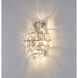 Canada 4 Light 7 inch Chrome Wall Sconce Wall Light